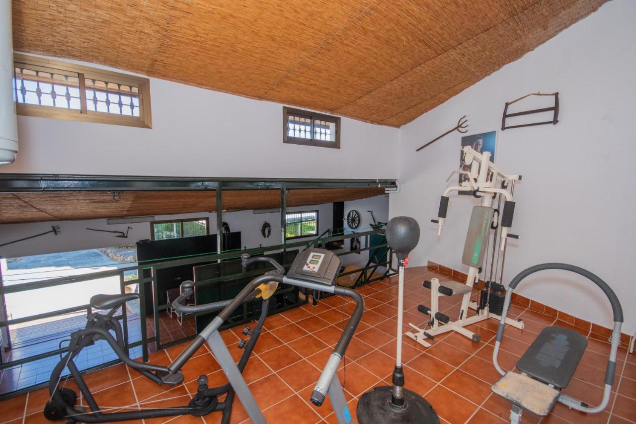 Tu Villa Rural Cortijo Los Cantos 7 Dormitorios Piscina Privada Alhaurín el Grande Kültér fotó